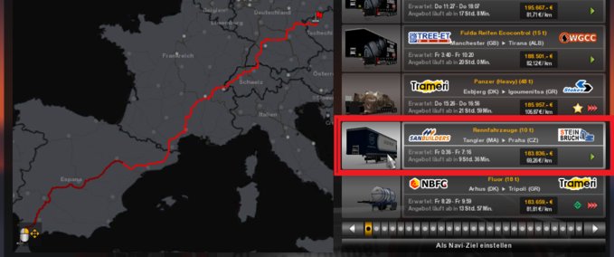 Standalone-Trailer Williams F1 Standalone Eurotruck Simulator mod