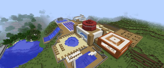 Maps Schwimmbad Minecraft mod
