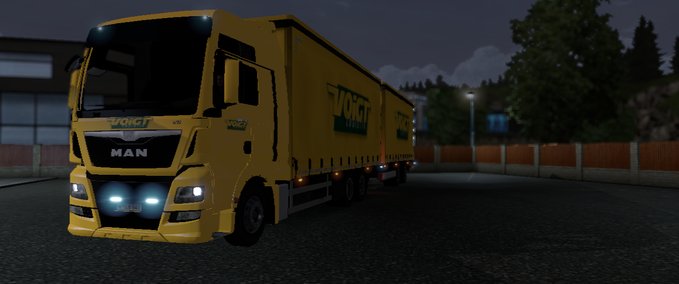 MAN Voigt Logistik MAN TGX Euro6 Eurotruck Simulator mod