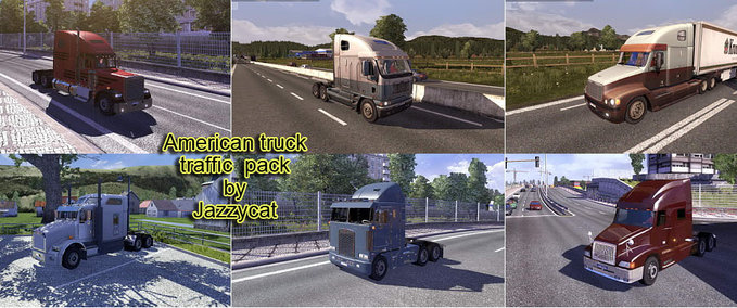 Mods American Truck Traffic Eurotruck Simulator mod