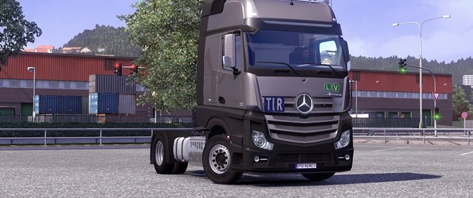 Mercedes Mercedes Benz Actros MPIV Eurotruck Simulator mod