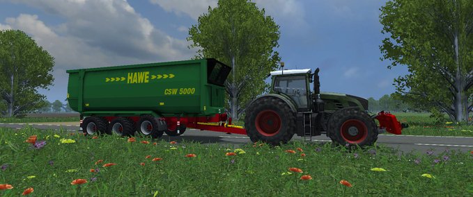 Sonstige Anhänger Wechselbruecke CSW 5000 Landwirtschafts Simulator mod