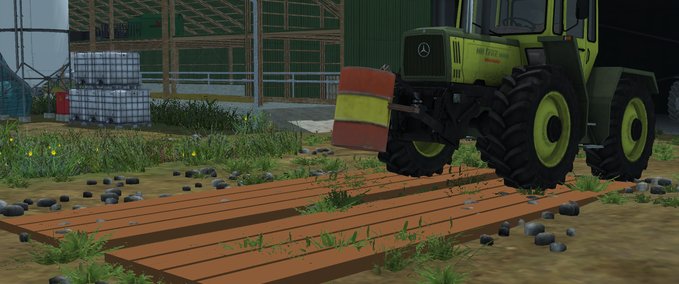 Platzierbare Objekte Holzmatte Landwirtschafts Simulator mod