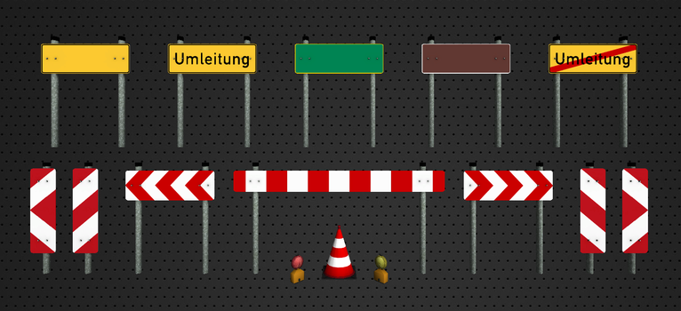 Road Signs Pack - Thumbnail 1
