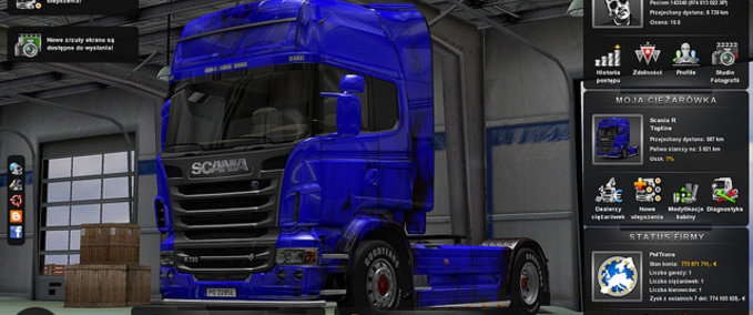 Mods New Background  Eurotruck Simulator mod