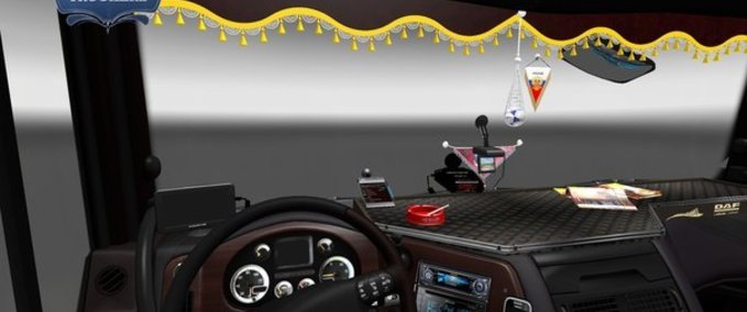 Interieurs DAF Interior Eurotruck Simulator mod