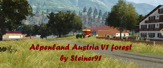 Maps Alpenland Austria  Landwirtschafts Simulator mod