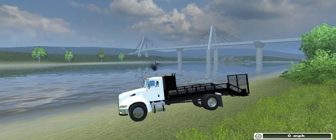 Peterbilt & Kenworth 384 Peterbilt Landscape Truck Landwirtschafts Simulator mod