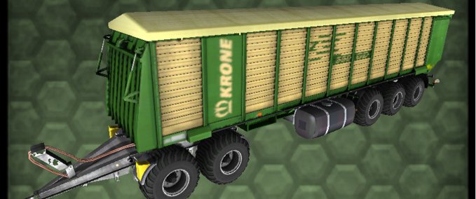 Auflieger Krone Trailer ZX550 Landwirtschafts Simulator mod