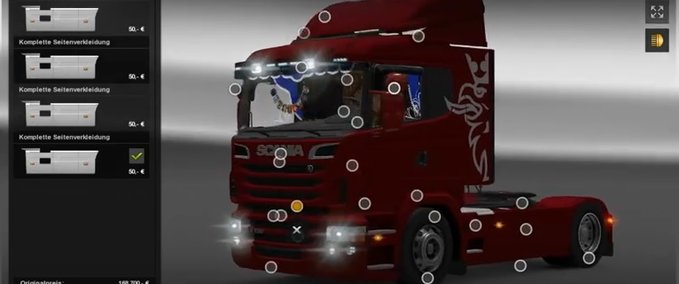 Scania Scania R Interior Eurotruck Simulator mod