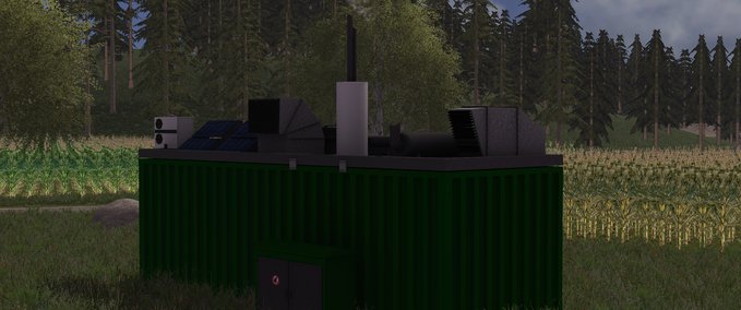 Objekte BHKW Container Landwirtschafts Simulator mod