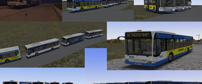 Bus Skins XXL VGG Repaint Paket für den MB 530 Citaro OMSI 2 mod