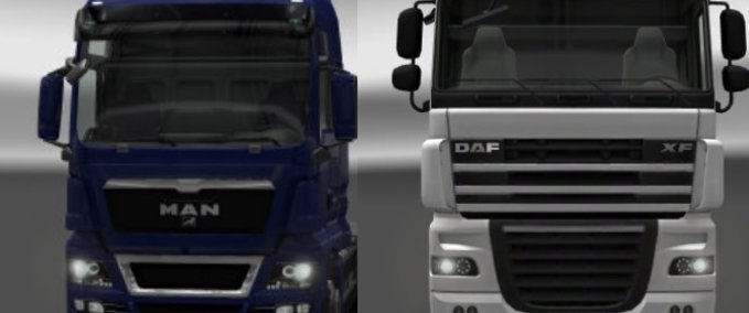 Mods Neue Lichttechnik für alle LKW  Eurotruck Simulator mod