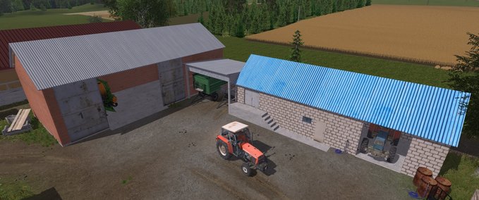 Gebäude Zabudowa  Landwirtschafts Simulator mod