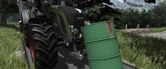 Gewichte Fass Gewicht 800 KG Landwirtschafts Simulator mod