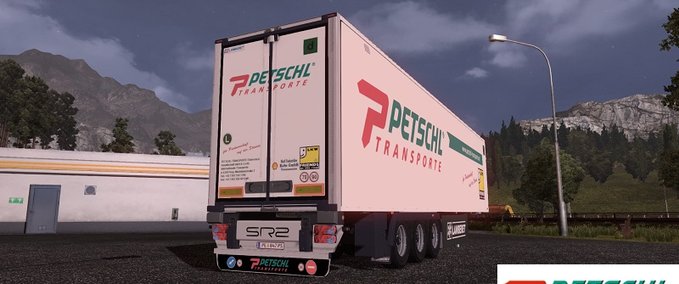 Standalone-Trailer Lamberet SR2 Petschl Transporte  Eurotruck Simulator mod