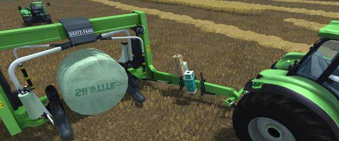 Pressen DeutzFahr WrapMaster 4034 Landwirtschafts Simulator mod
