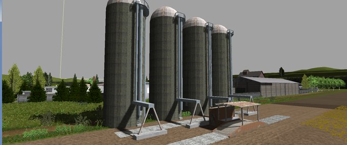 Buildings DDR silo HS09 Farming Simulator mod