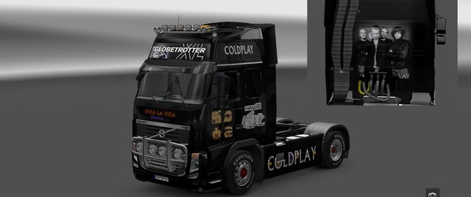 Trucks Coldplay Volvo  Eurotruck Simulator mod