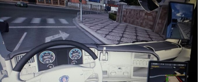 Scania Scania Interior Eurotruck Simulator mod