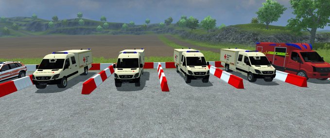 Feuerwehr GW San NRW Landwirtschafts Simulator mod
