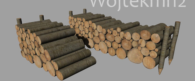 Objekte pile of wood Landwirtschafts Simulator mod