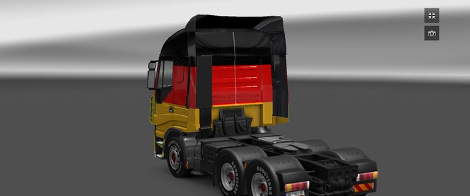 Skins iveco stralis Deutschland Eurotruck Simulator mod
