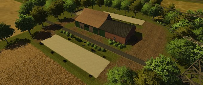 Gebäude mit Funktion Rinder und Schweinmast Landwirtschafts Simulator mod