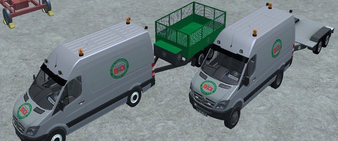 Mercedes Benz Sprinterpack Landwirtschafts Simulator mod