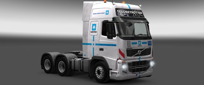 Skins Volvo Maersk Logistic Group Eurotruck Simulator mod