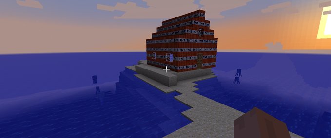 Maps TNT CITY Minecraft mod