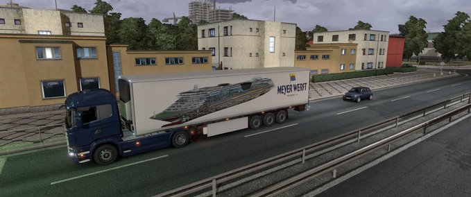 Skins Meyer Werft Trailer Eurotruck Simulator mod