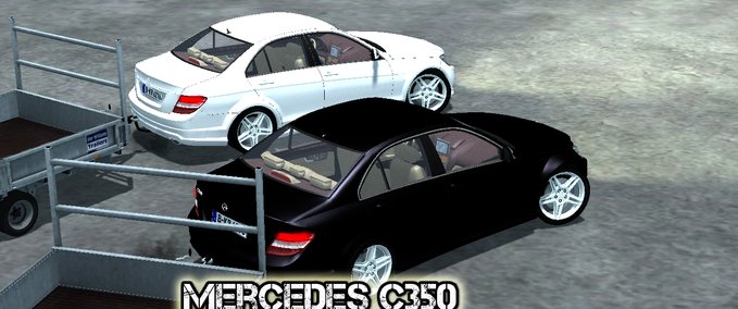 PKWs Mercedes Benz C350  Landwirtschafts Simulator mod