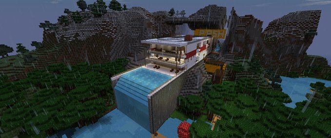 Maps Villa von PRSH Minecraft mod