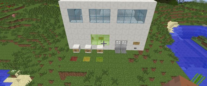 Maps Villa zum vertigbauen Minecraft mod
