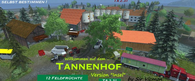 Maps Tannenhof Landwirtschafts Simulator mod
