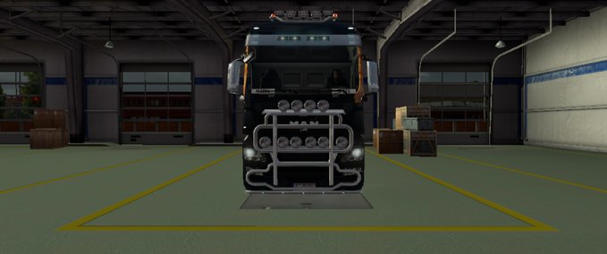 Skins Flammen MAN tgx Eurotruck Simulator mod