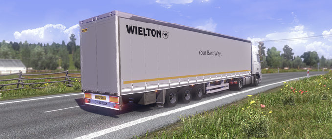 Trailer Wielton MEGA Eurotruck Simulator mod