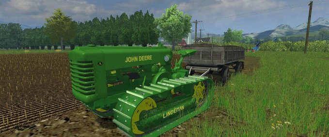 John Deere John Deere BO Lindeman Crawler Landwirtschafts Simulator mod