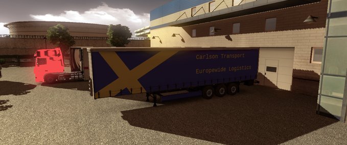 Skins Svensk Tysk Transport  Eurotruck Simulator mod