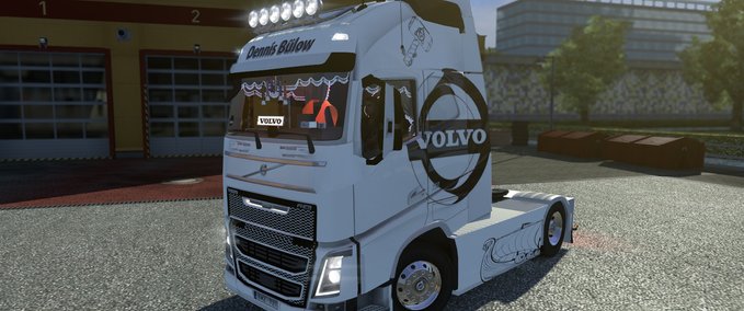 Volvo Volvo Danish Showtruck Eurotruck Simulator mod