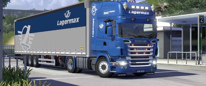 Scania Scania  Wielton Lagermax  Eurotruck Simulator mod