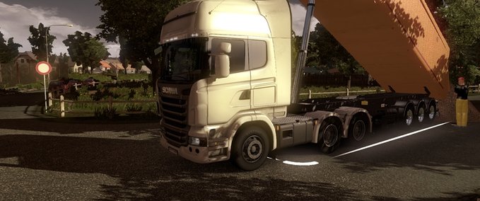 Standalone-Trailer Kippertrailer  Eurotruck Simulator mod