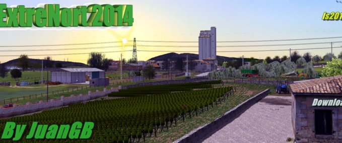 Maps ExtreNort  2013 Landwirtschafts Simulator mod