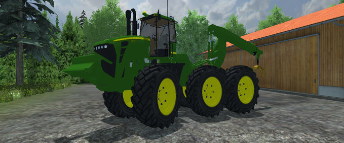 John Deere john deere 9630 forestry Landwirtschafts Simulator mod