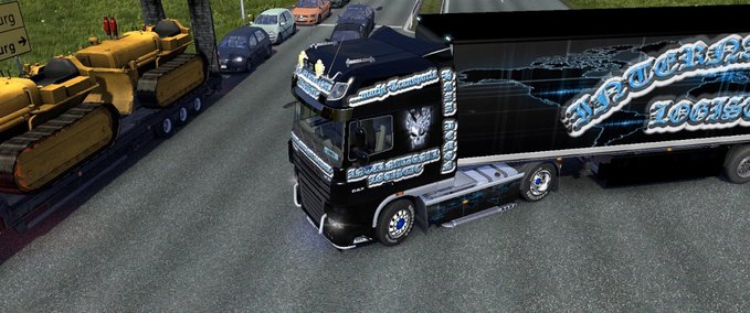 Skins International Logistic DAF Eurotruck Simulator mod