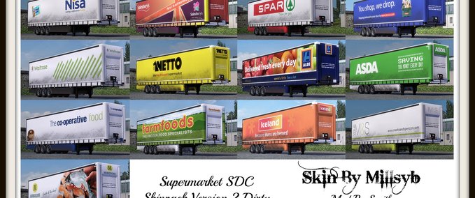 Trailer SDC Supermarket Trailer Eurotruck Simulator mod