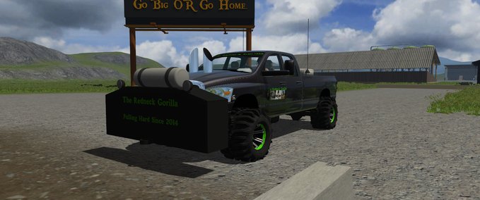 PKWs The Redneck Pulling Truck Landwirtschafts Simulator mod