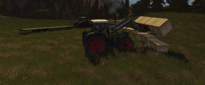 Frontlader Easy Bale Handling Automatikgabel Landwirtschafts Simulator mod