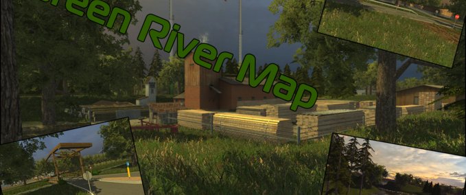 Maps Green River  Landwirtschafts Simulator mod